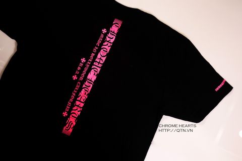 áo thun chrome hearts tee pink