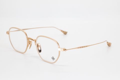 Kính mắt Chrome Hearts Bone Prone I Matte Gold plate