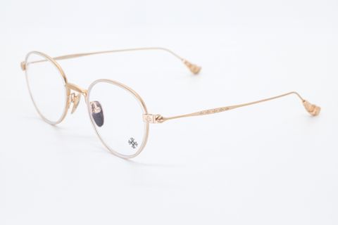 Kính mắt Chrome Hearts Bone Prone IV matte gold plate