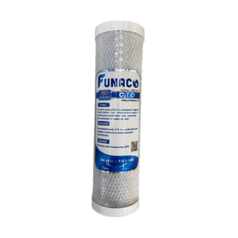 Lõi Lọc Nước 10inch CTO - Funaco