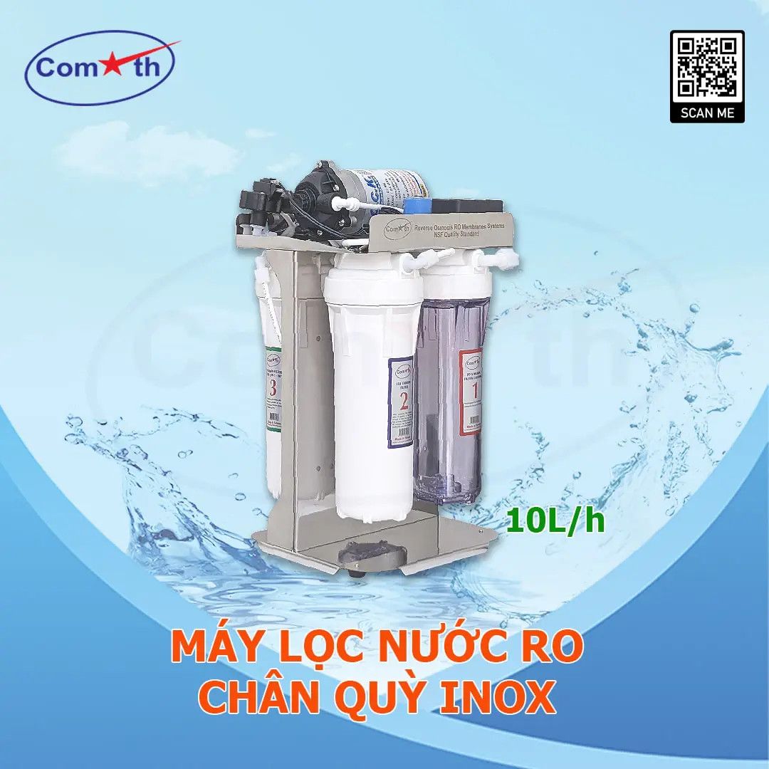 Máy Lọc Nước RO Chân Quỳ Inox Comath CM3i-5