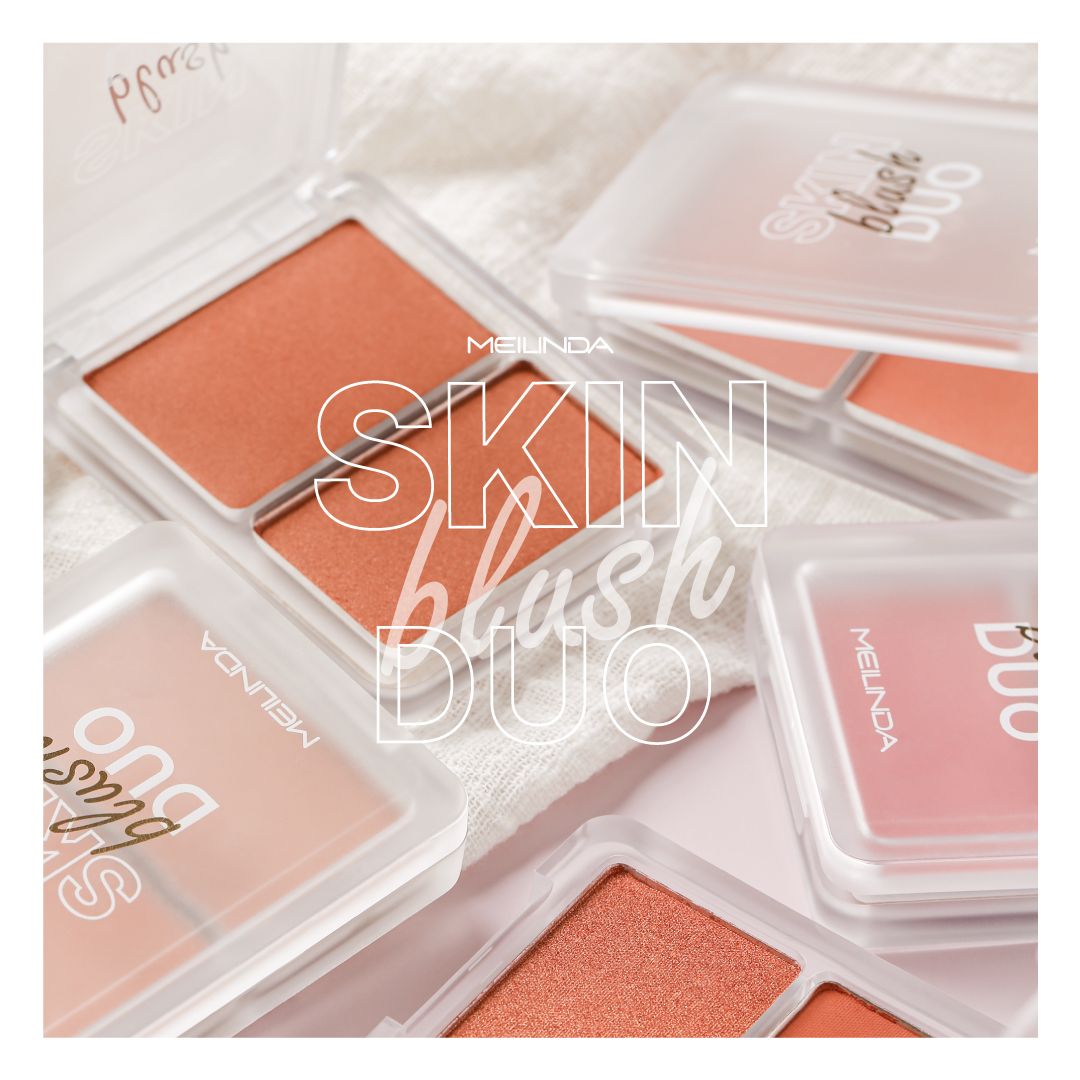 SKIN BLUSH DUO MÁ HỒNG 2 Ô MEILINDA