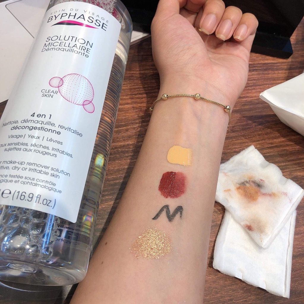 BYPHASSE NƯỚC TẨY TRANG HỒNG