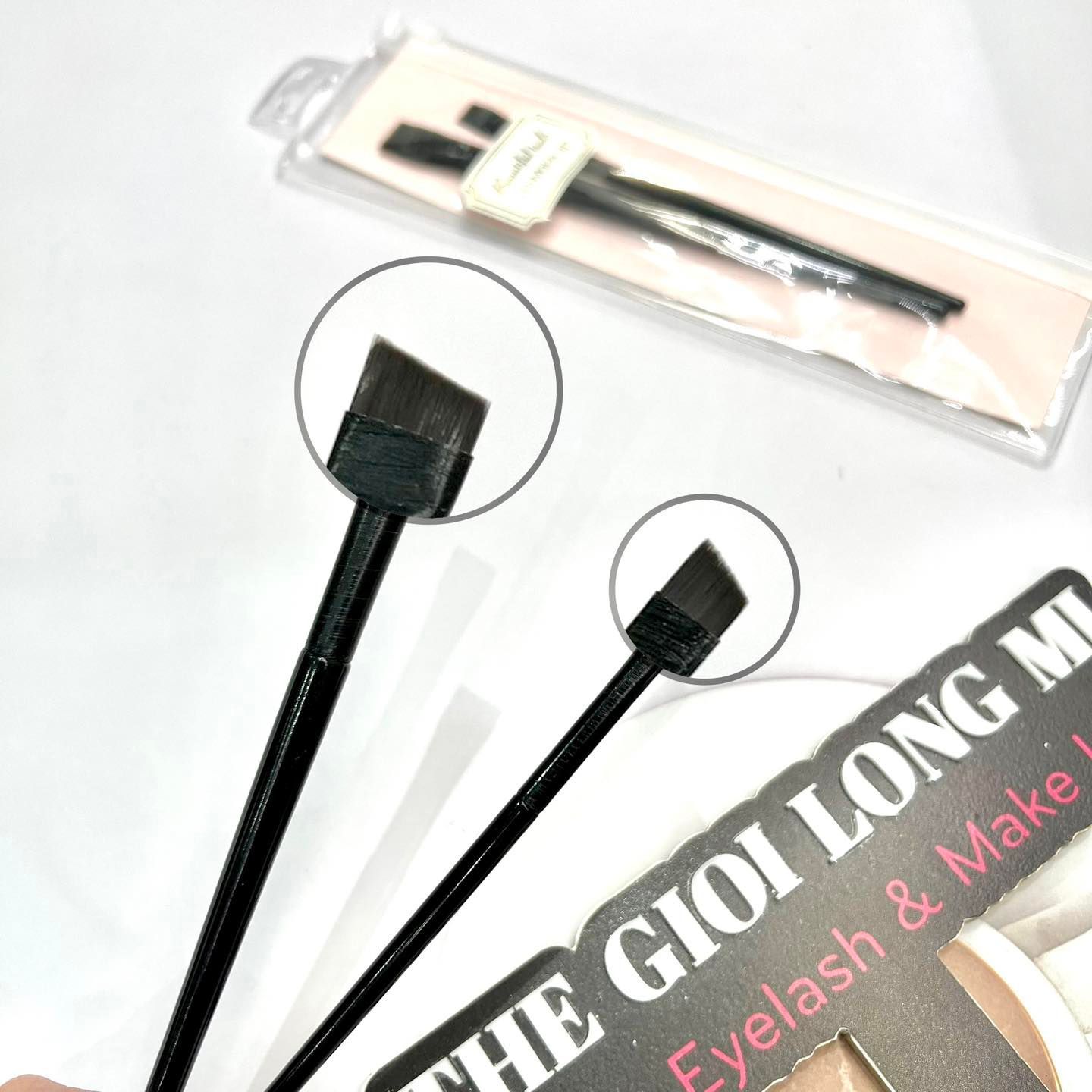 Combo 2 cọ tém chân mày và eyeliner