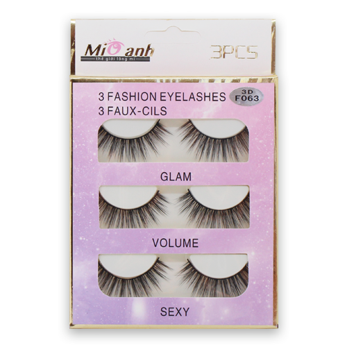 LÔNG MI CHỒN MINK 3D-F063