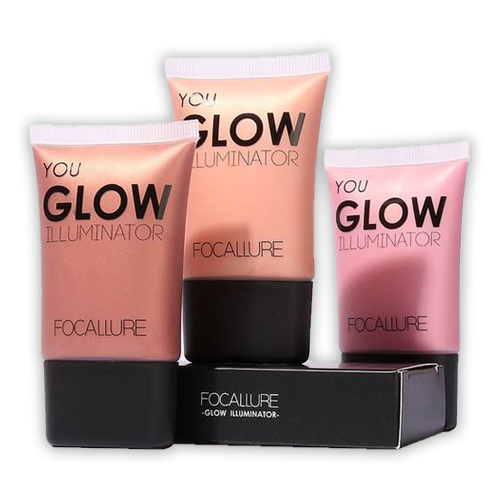  FOCALLURE KEM LÓT HIGHLIGHT Glow Illuminator Shimmering Skin Perfection® 