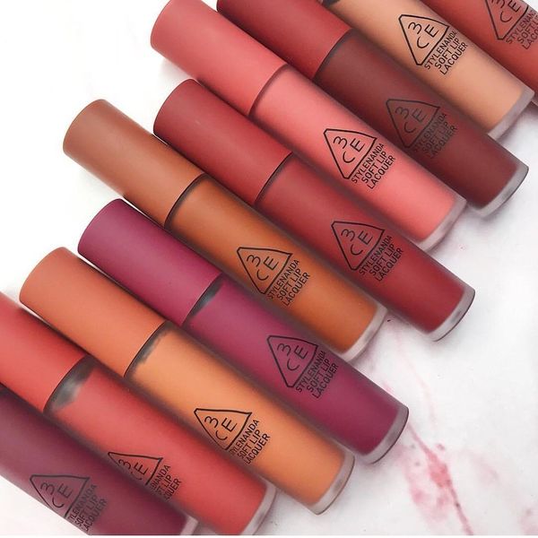  V2022 BỘ SƯU TẬP SON KEM 3CE SOFT LIP LACQUER STYLENANDA 