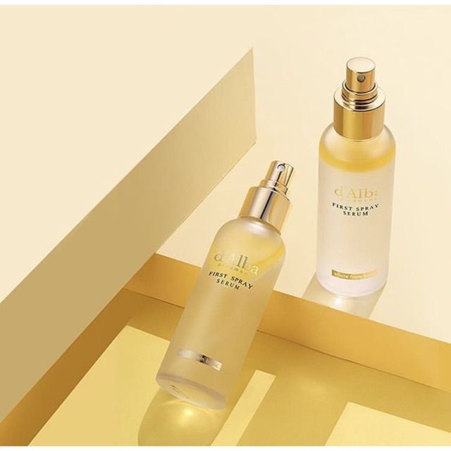 d'alba first spray serum vàng