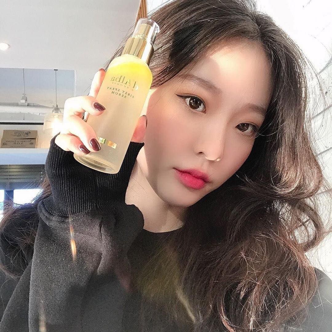 d'alba first spray serum vàng
