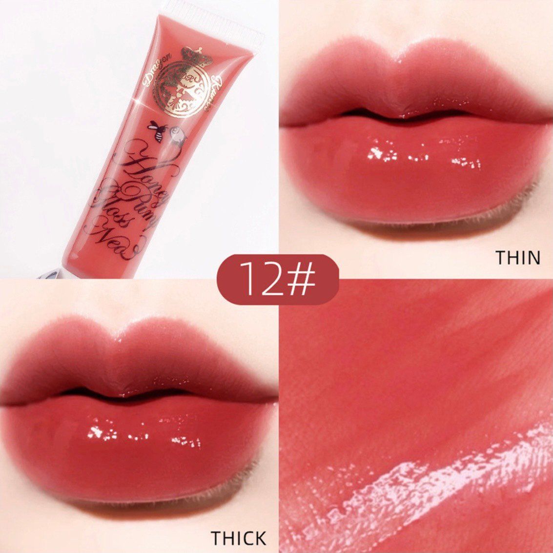 Honey Pump Gloss Neo tuýp son kem dưỡng môi cấp ẩm thương hiệu Dragon Nee