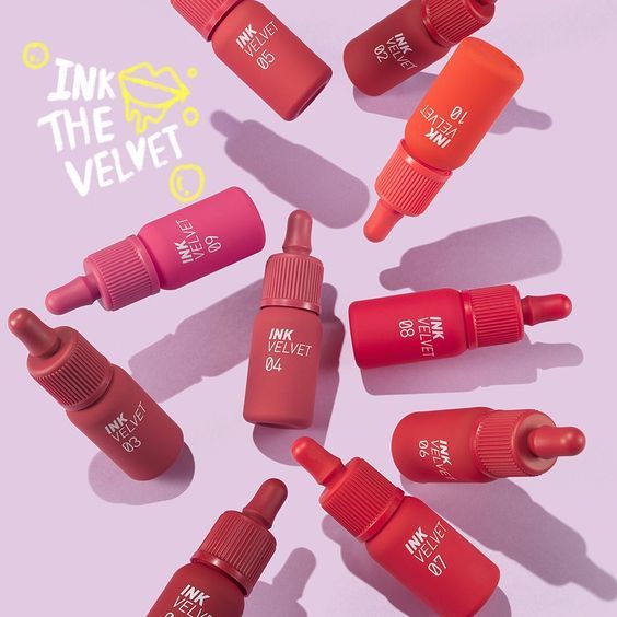 Ink Airy Velvet bộ sưu tập son kem lì thương hiệu Peripera (Hàn Quốc)