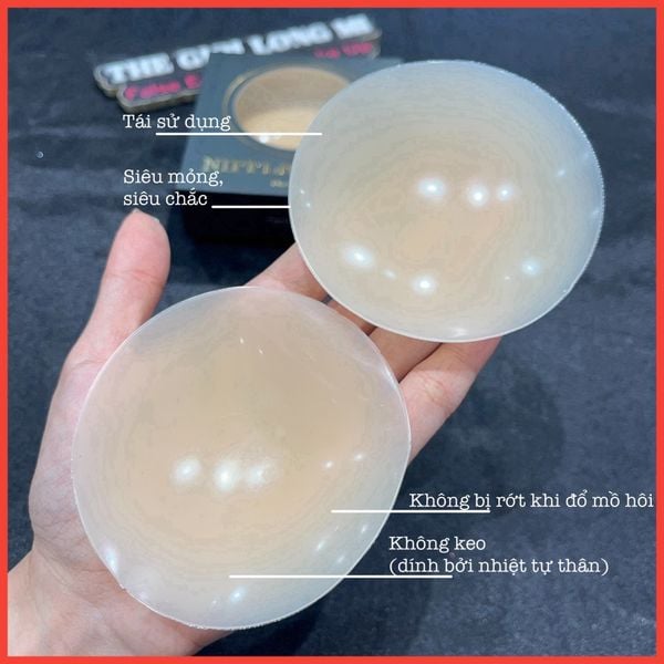  No glue nipple cover miếng dán ngực không dùng keo 