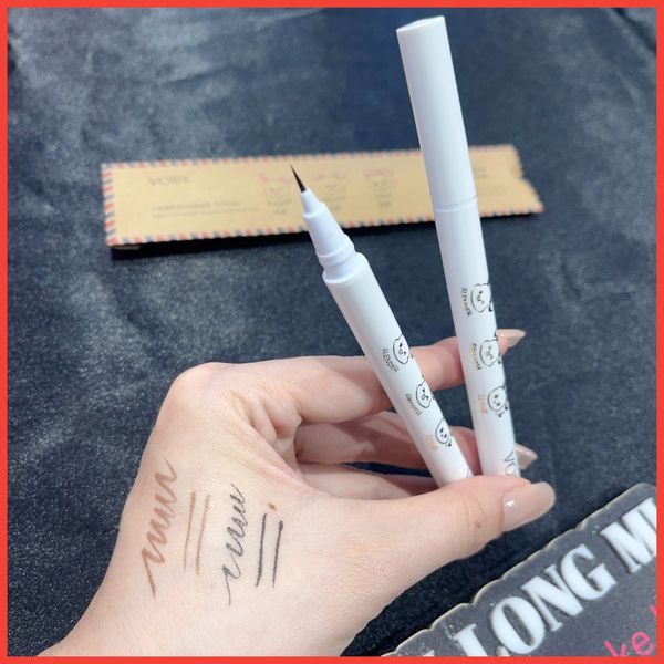 Vobx bút lông nước vẽ mắt đầu siêu mảnh (0.5mm) với họa tiết chú thỏ xinh xắn