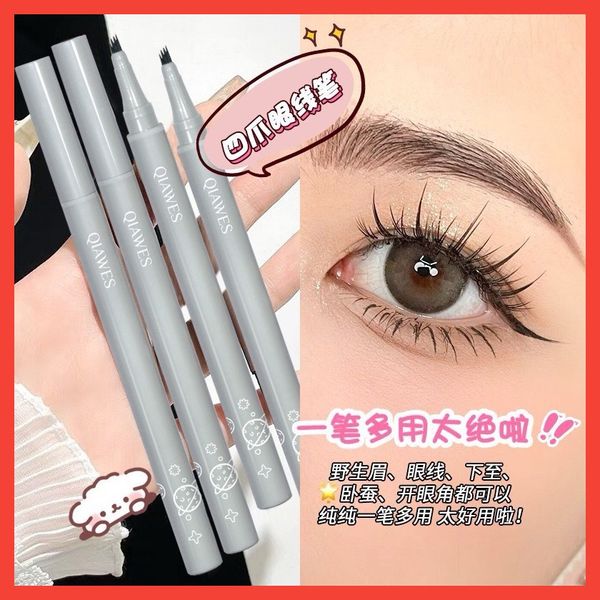 Qiawes bút phẩy chân mày và mi dưới