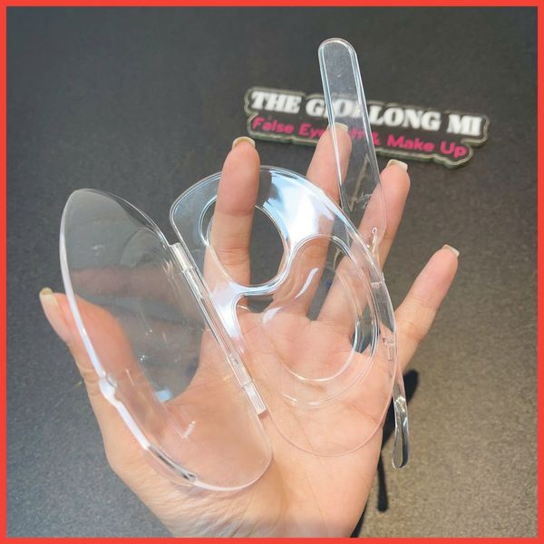 Bộ khay tán kem nền bằng nhựa trong suốt