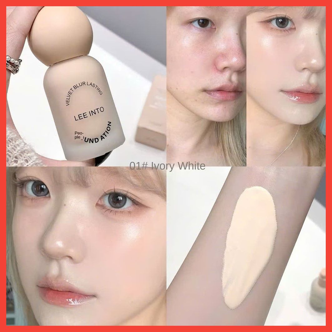 Velvet Blur Lasting foundation kem nền dạng chai có nắp xịt thương hiệu Lee Into