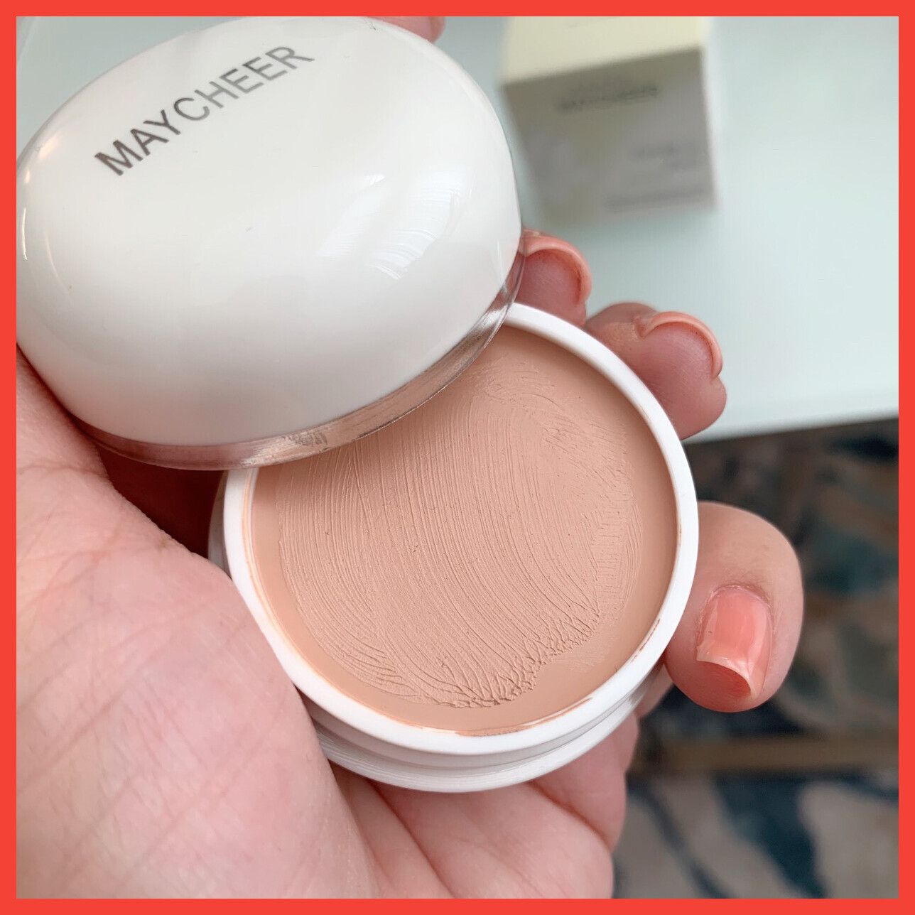 Maycheer kem che khuyết điểm siêu tự nhiên hộp tròn