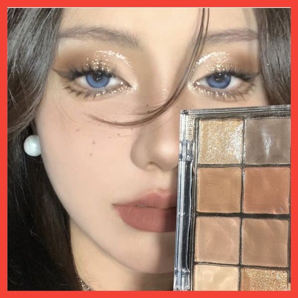 Phantom Bear hộp phấn mắt 8 ô tone trầm cho các nàng cá tính