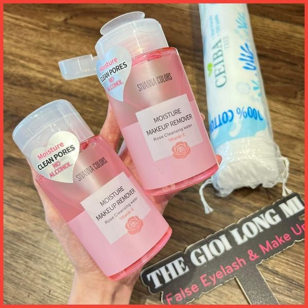 Moisture Clean Pores nước tẩy trang dưỡng ẩm chiết xuất từ hoa hồng thương hiệu Sivanna Colors (chính hãng Thái Lan)