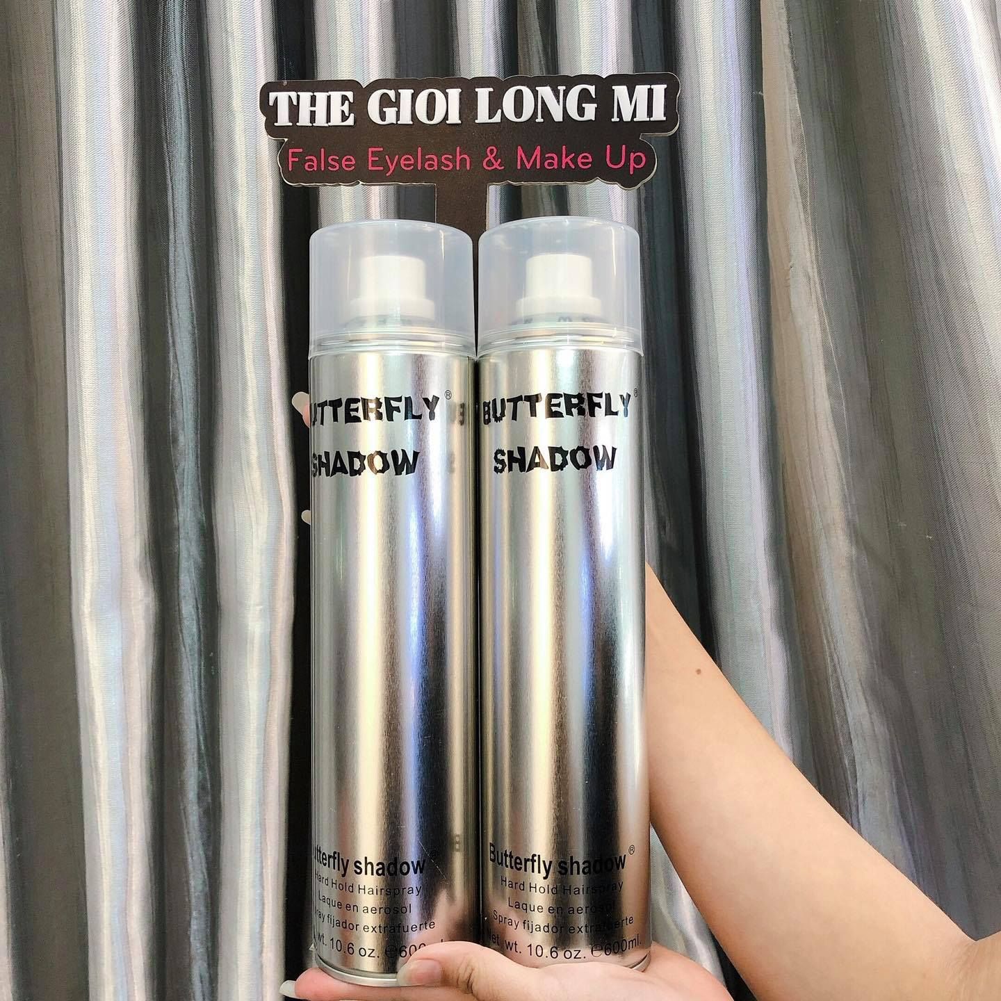 Butterfly keo xịt tóc hàng chính hãng chai dung tích 600ml