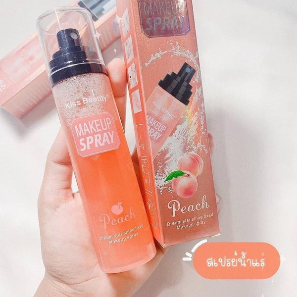 KISS BEAUTY XỊT KHOÁ NỀN TRÁI ĐÀO