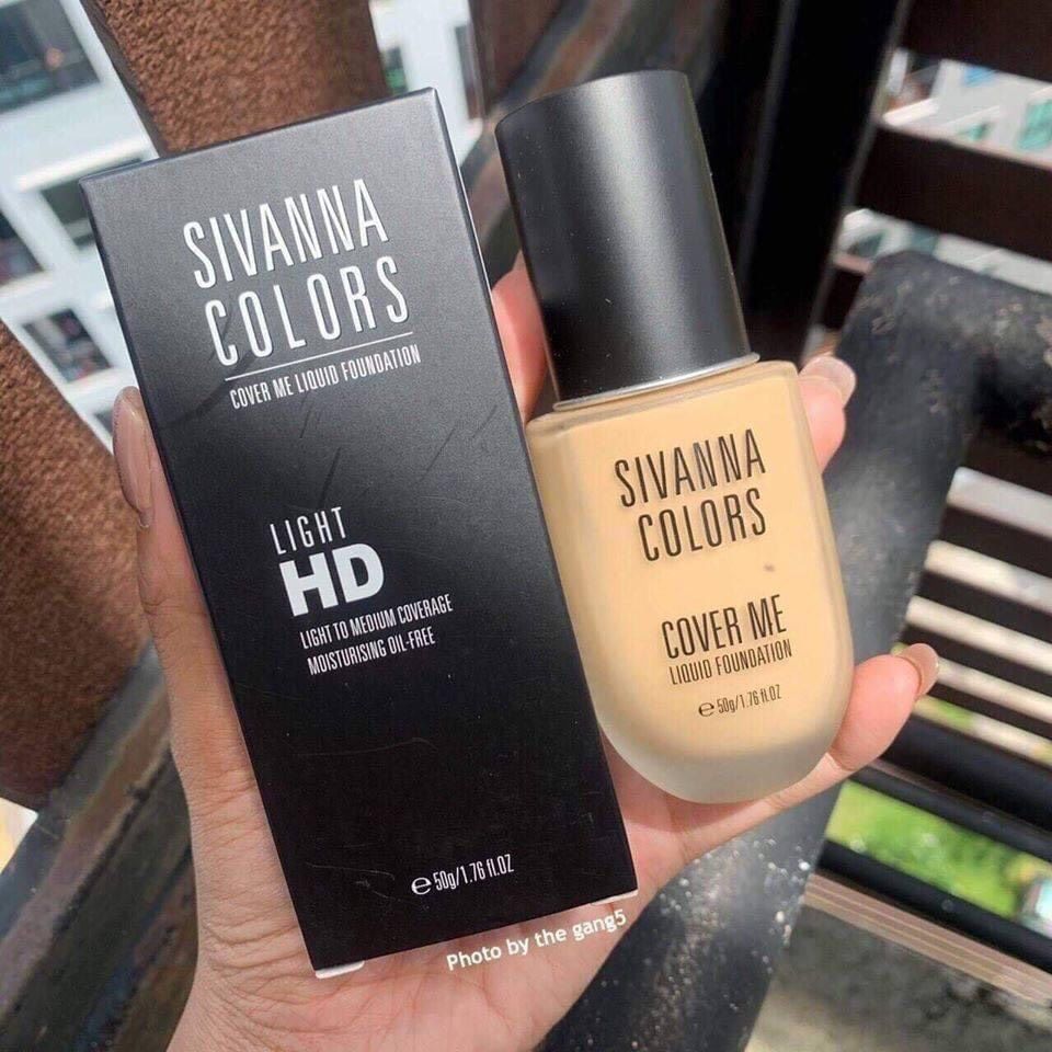 LIGHT HD COVER ME KEM NỀN SIVANNA LIQUID