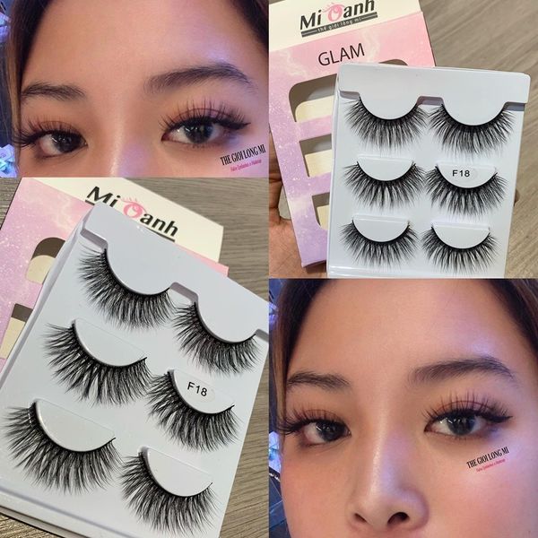 LÔNG MI LÔNG CHỒN MINK F18