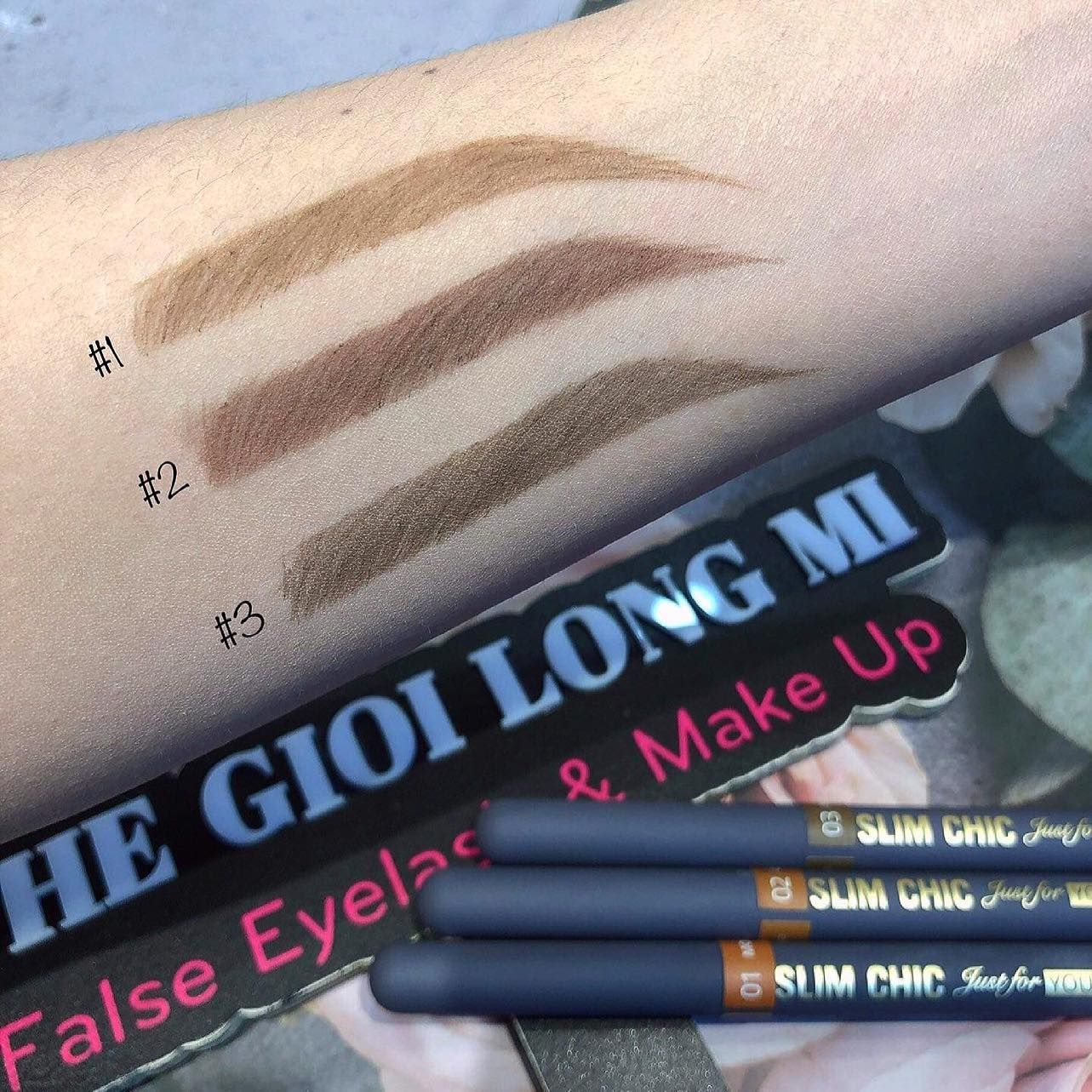 SLIM CHIC CHÌ MÀY NGANG 2 ĐẦU SIVANNA COLORS