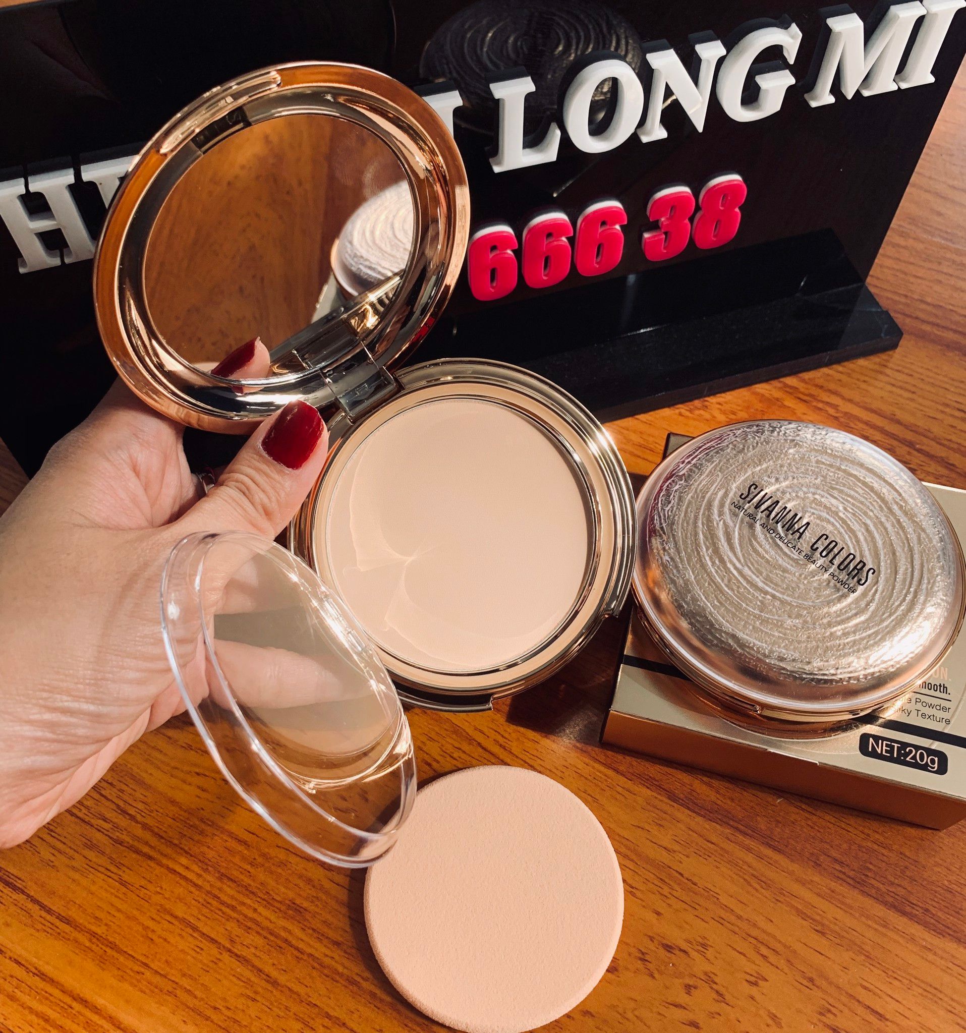 Ultra hộp phấn phủ dạng nén cho thương hiệu Sivanna Colors (hàng chính hãng Thái Lan)