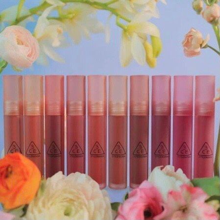  Blur Water Tint bộ sưu tập son kem lì 3CE Stylenanda SS2021 