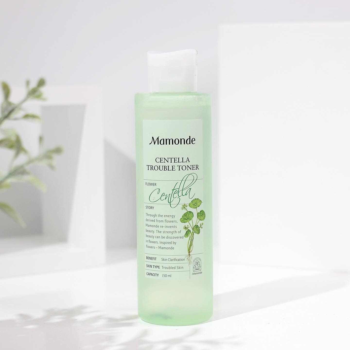CENTELLA TROUBLE TONER NƯỚC HOA HỒNG MAMONDE