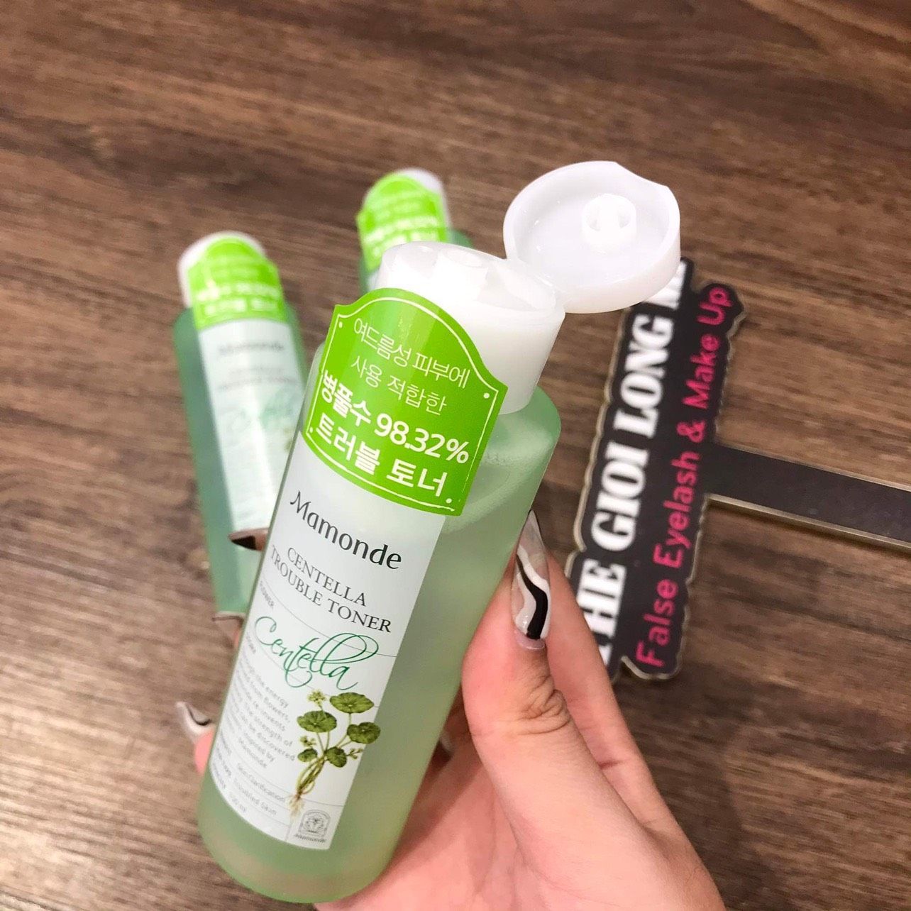 CENTELLA TROUBLE TONER NƯỚC HOA HỒNG MAMONDE