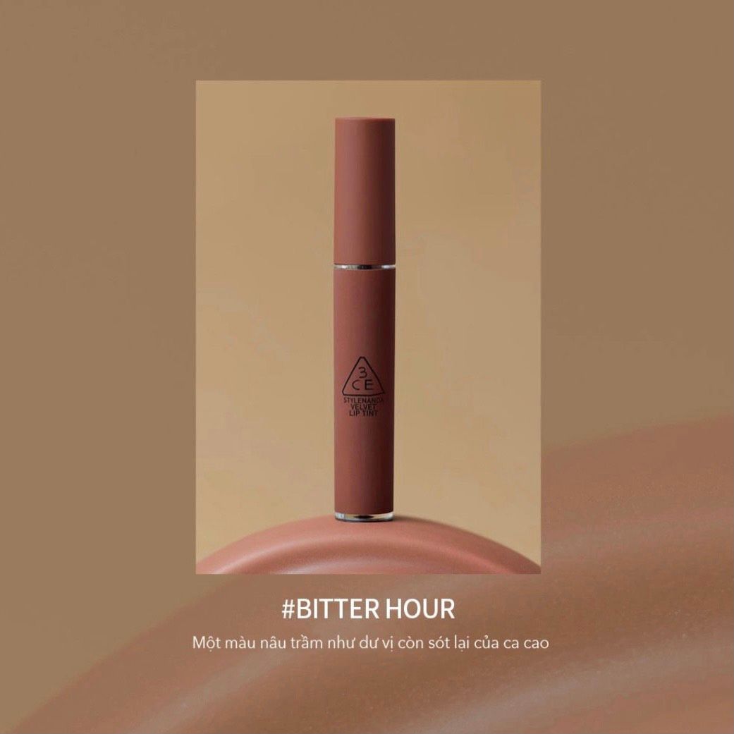 3CE Velvet Lip Tint bộ sưu tập son kem lì 2022 thương hiệu Stylenanda (hàng nhập khẩu chính hãng Hàn Quốc)