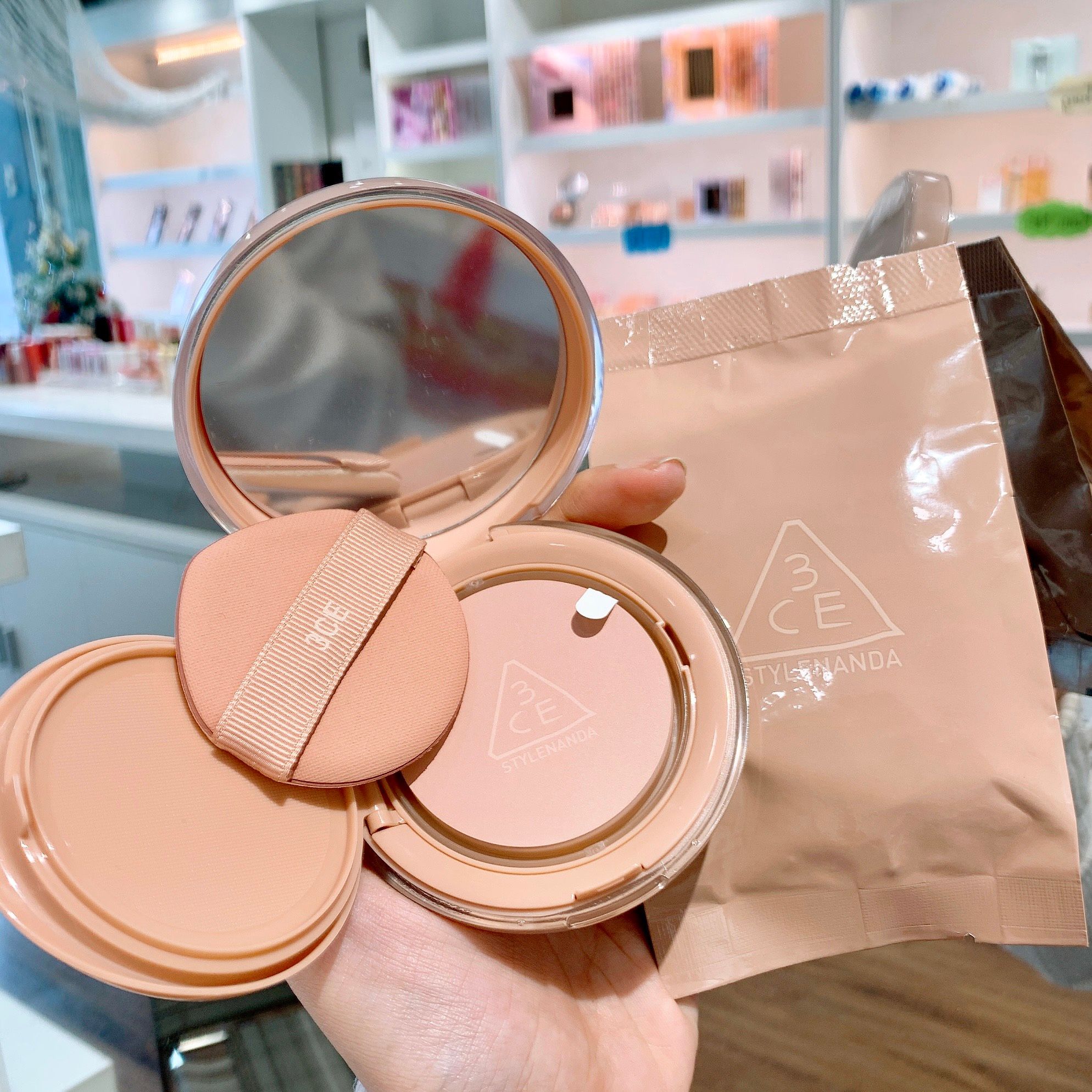  PHẤN NƯỚC 3CE GLOW CUSHION 