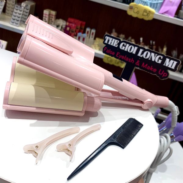 MÁY BẤM TÓC XOĂN THEO LỌN MÀU HỒNG (SIZE 32CM) SKU: 2202241 Hết hàng