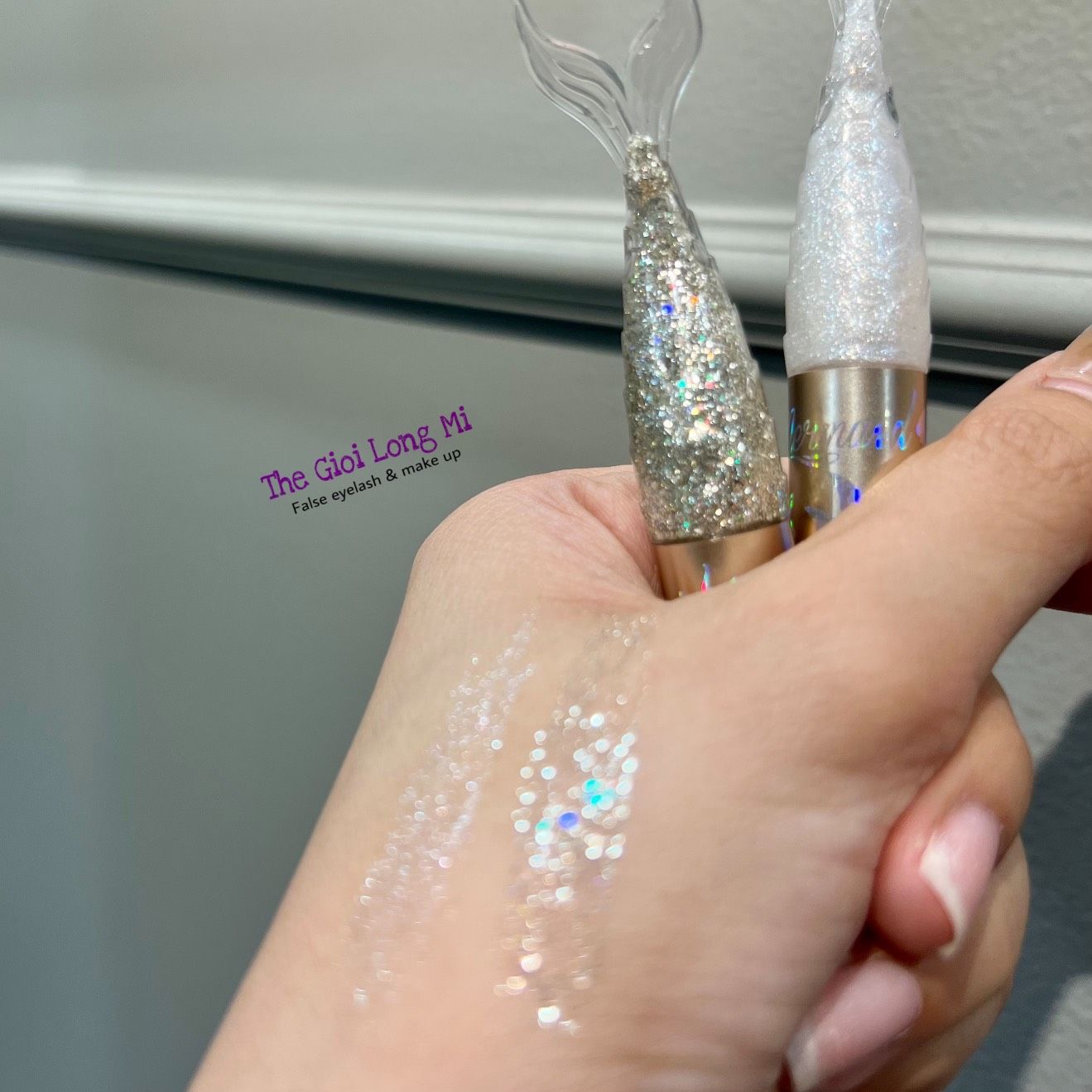 Fish Diamond set 4 cây bút nhũ mắt đuôi cá