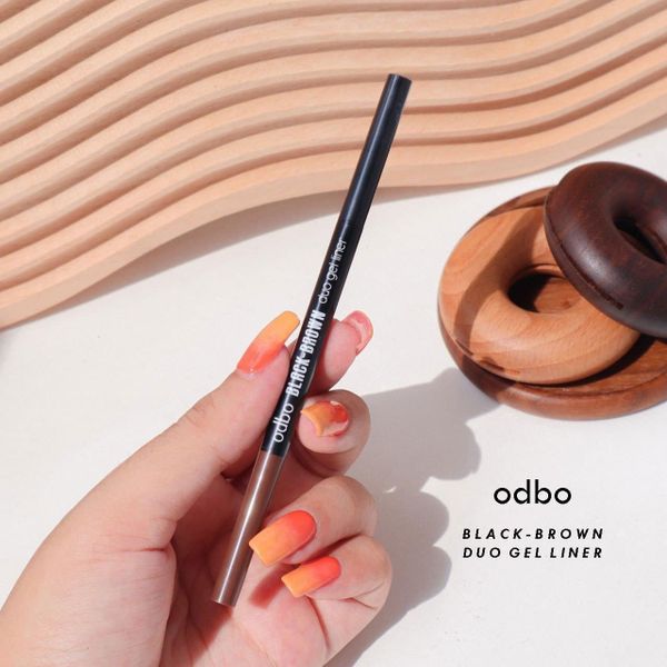  VẼ MẮT SÁP 2 ĐẦU NÂU ĐEN ODBO 