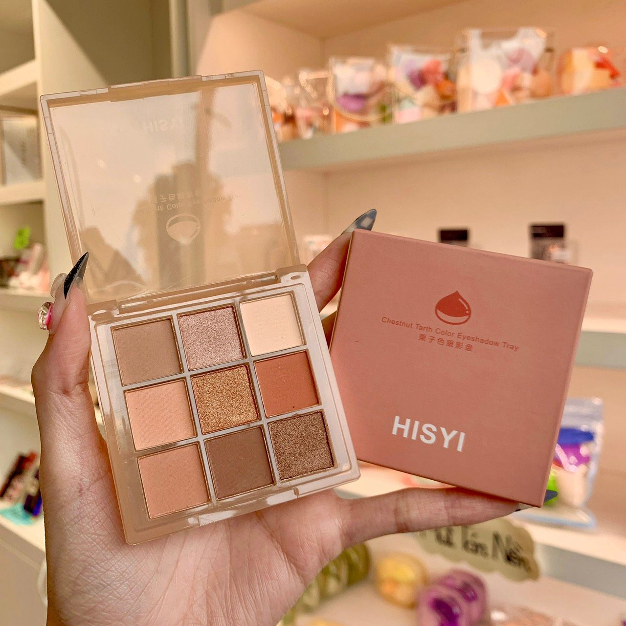 CHESTNUT BẢNG PHẤN MẮT 9 Ô HISYI