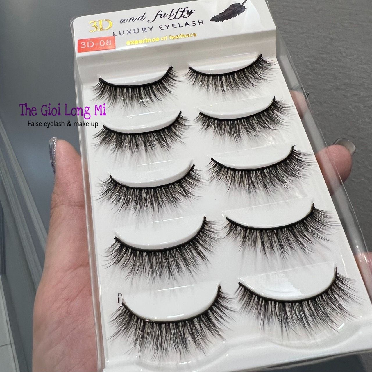 3D-08 LÔNG MI LÔNG CHỒN CAO CẤP FULFFY