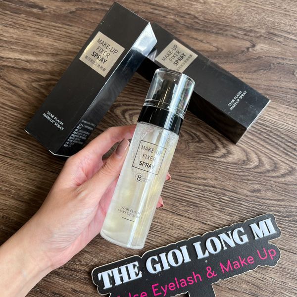 Star Flash chai xịt khoá nền trang điểm Fixer Spray