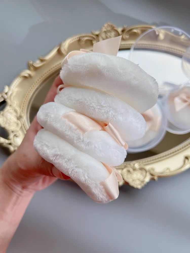 BÔNG DẶM PHẤN TGLM MÀU HỒNG SIÊU CUTE