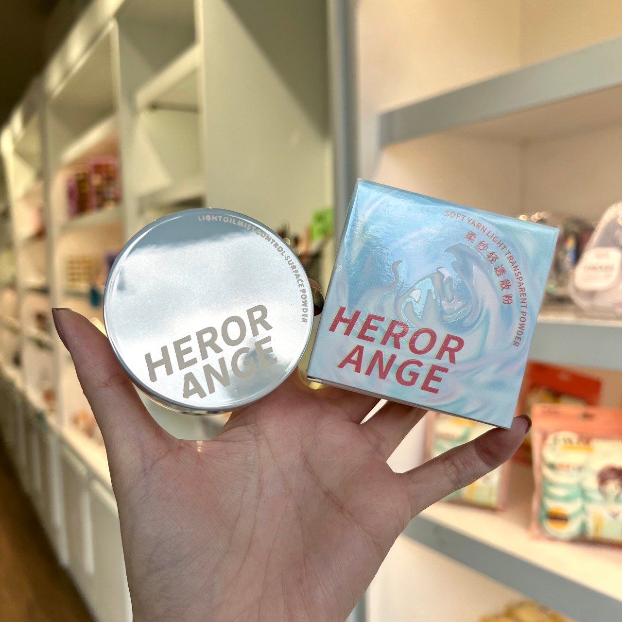 Soft Yarn Light phấn phủ bột kiềm dầu thương hiệu Herorange