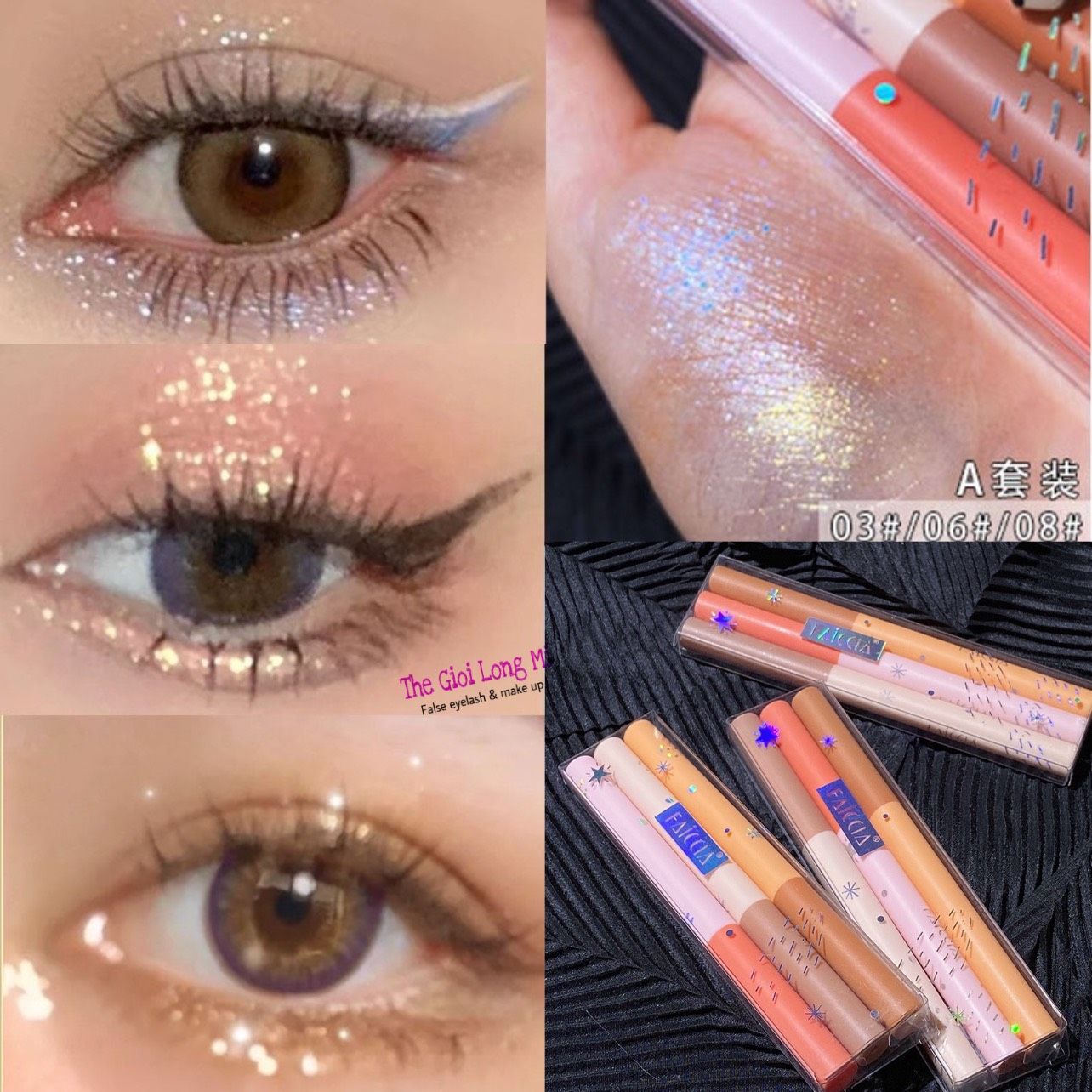 SET BÚT NHŨ SÁP 3 CÂY FAICCIA