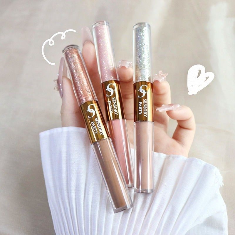 SENSORY PARTY MÀU MẮT 2 ĐẦU TONE NUDE VÀ NHŨ