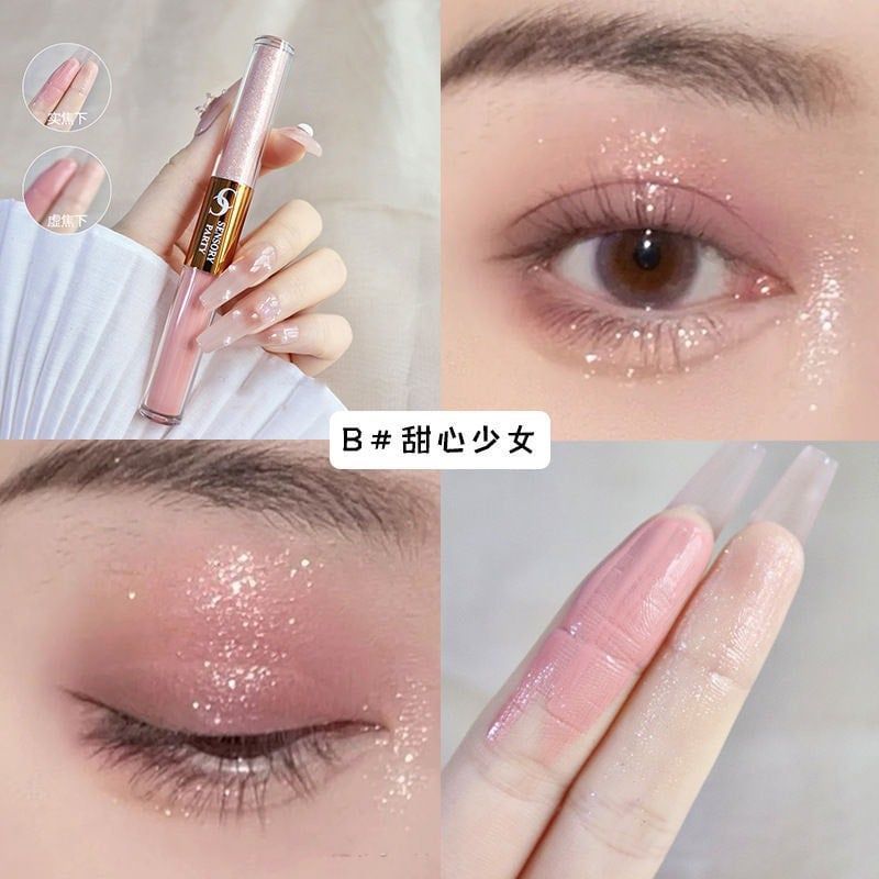 SENSORY PARTY MÀU MẮT 2 ĐẦU TONE NUDE VÀ NHŨ