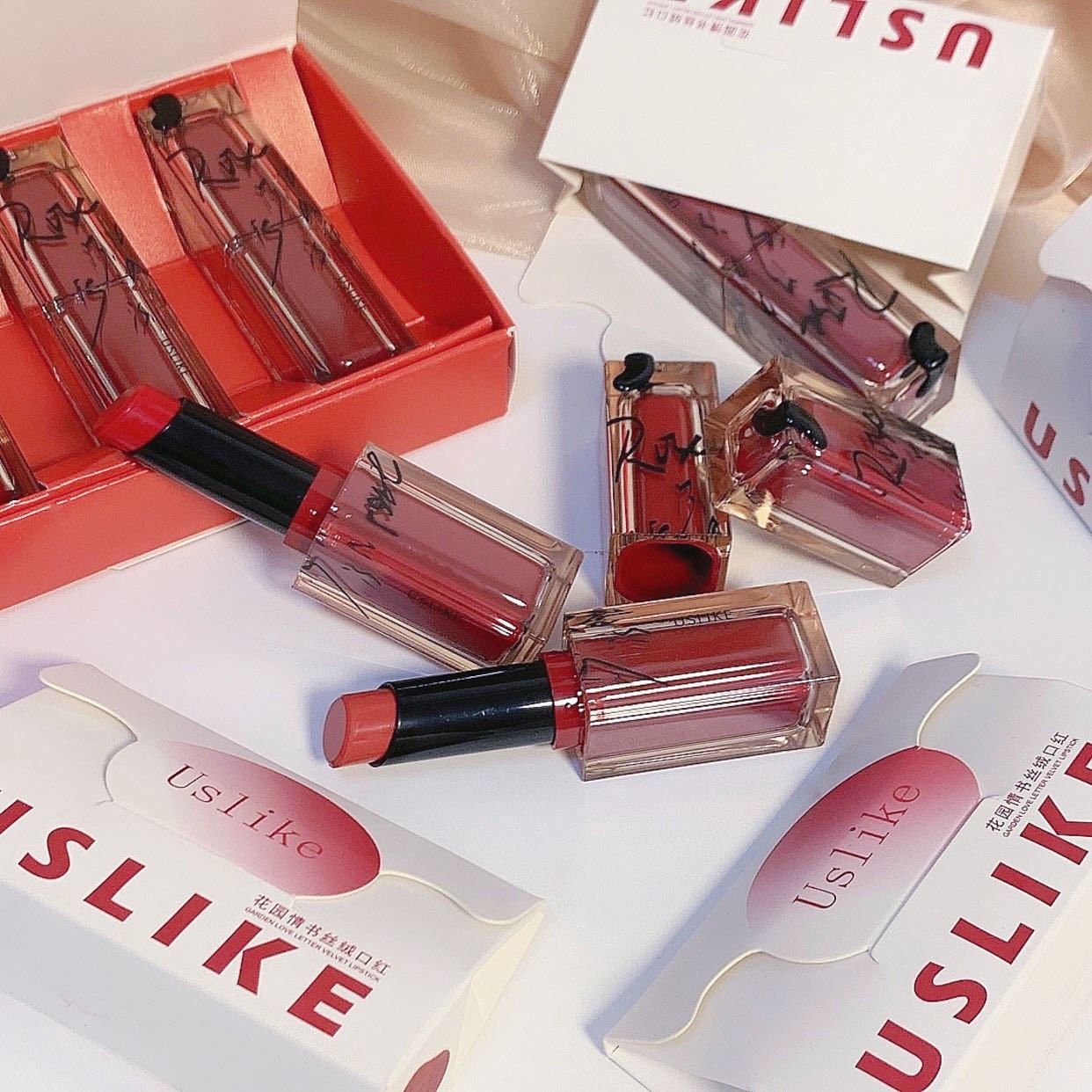 ROSE SET SON THỎI 3 CÂY USLIKE