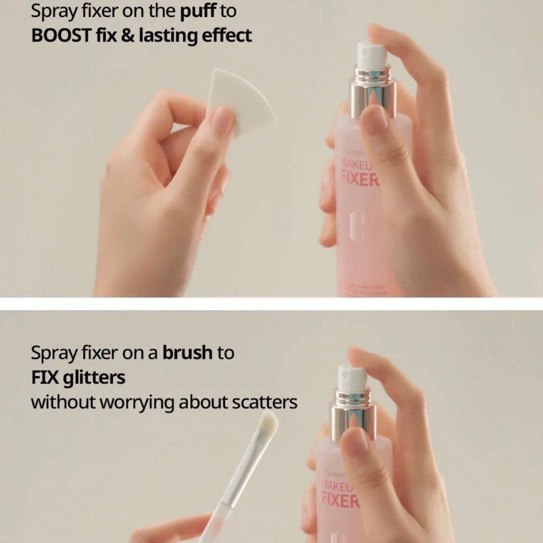 STAY EFFECT MAKE UP FIXER XỊT KHÓA NỀN CLIO CHAI HỒNG