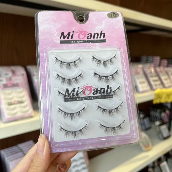 3D-T07 LÔNG MI LÔNG CHỒN 5 CẶP MI OANH