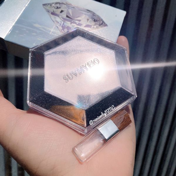 Diamond hộp phấn nén bắt sáng thương hiệu Suvmyeio