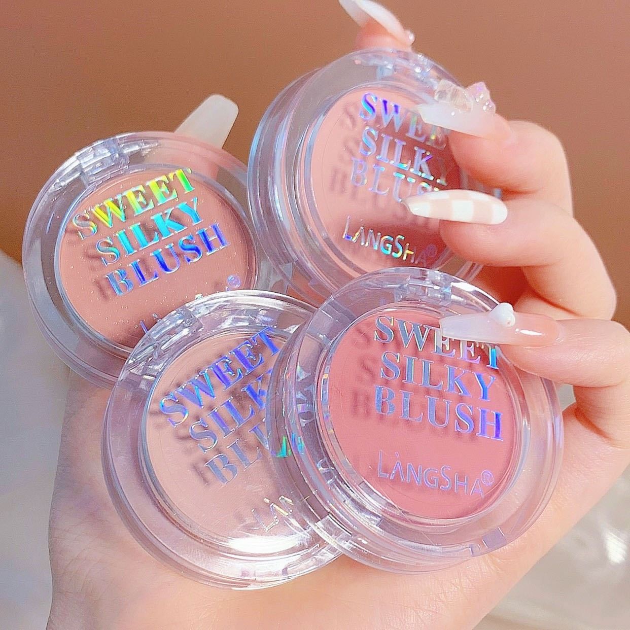 SWEET SILKY BLUSH MÁ HỒNG LANGSHA